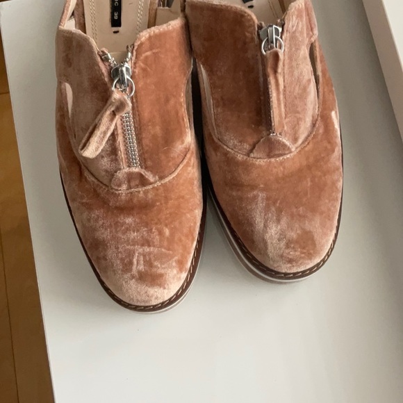 🔥$5 SALE!.Zara velvet sling backs EUC sz 39 - Picture 5 of 6